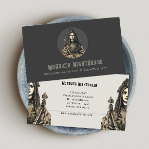 Clairvoyant, Psychic Medium Business Card