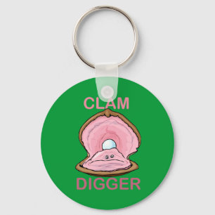 CLAM DIGGER KEYCHAIN
