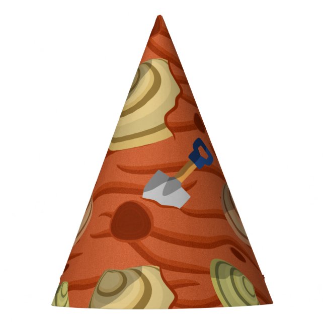 Clam Digging Party Hat (Front)