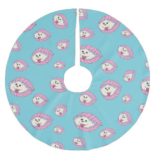Clam - I Give You My Heart Brushed Polyester Tree Skirt