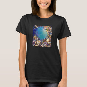 Clam Seashell Shell Collector Beach Ocean Coastal  T-Shirt