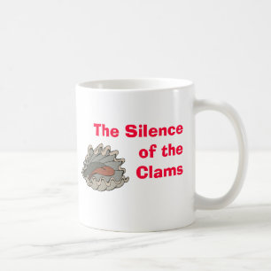 Clam, The Silence of the Clams Coffee Mug