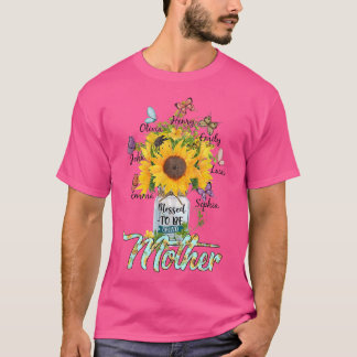 Clameraaz Personalized Blessed To Be Called Nana G T-Shirt