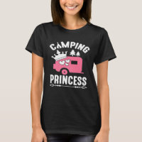 Clamping Princess Cute Camping Campfire