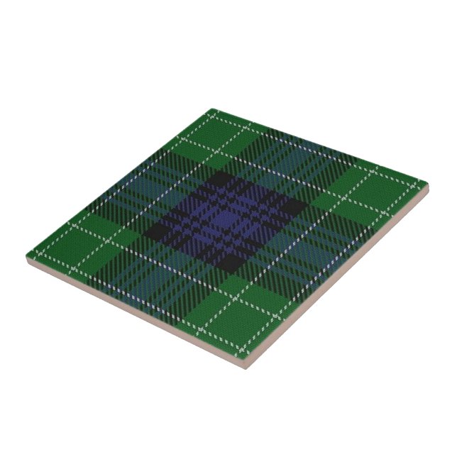 Clan Abercrombie Scottish Expressions Tartan Tile (Side)