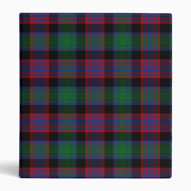Clan Alexander Hunting Tartan Binder (Front)