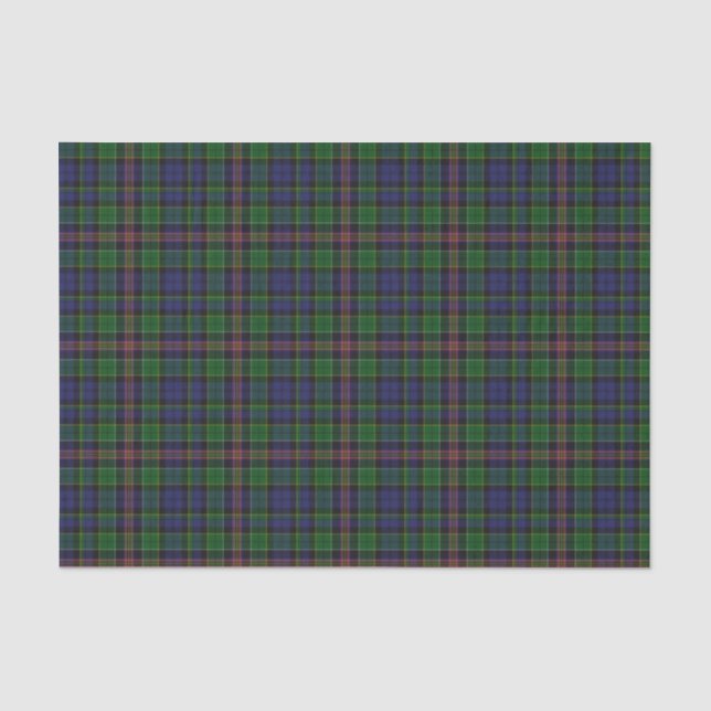 Clan Allison Tartan Plaid Tissue Paper (Front)