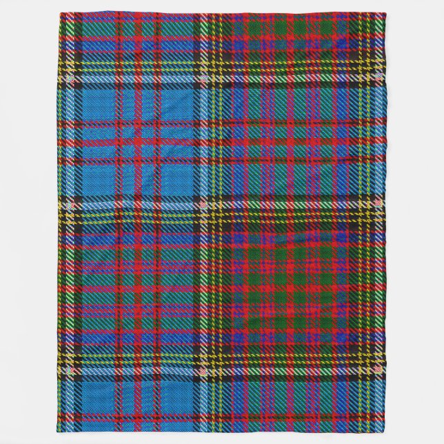 Clan Anderson Fleece Blanket (Front)