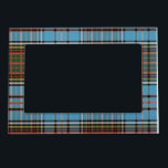 Clan Anderson Plaid Tartan Light Blue Check Magnetic Frame<br><div class="desc">Clan Anderson tartan light blue brown check magnetic frame. Perfect for anniversaries,  family reunions,  other special celebratory occasions photos you have

Celebrate all things Scottish tradition with this cool tartan print magnetic frame

Add a name by clicking the "Personalize" button above</div>