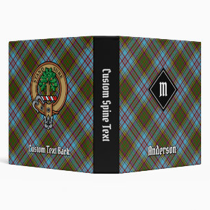 Clan Anderson Tartan 3 Classeur