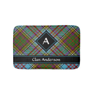 Clan Anderson Tartan Bath Mat