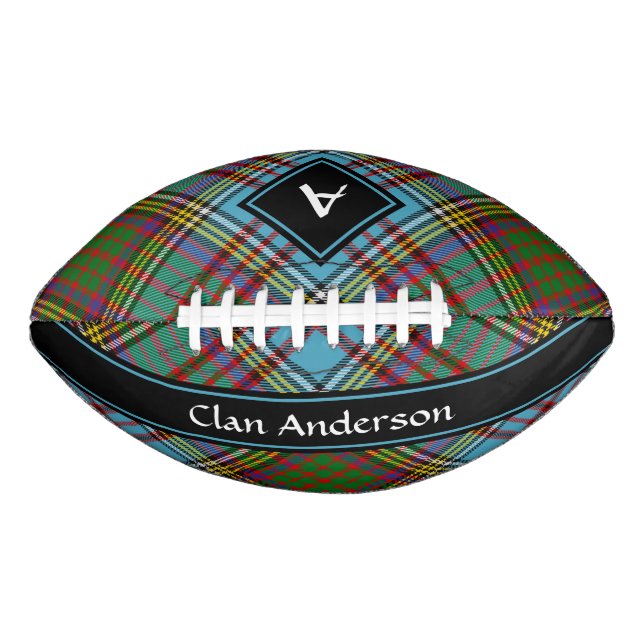 Clan Anderson Tartan Football (Front)