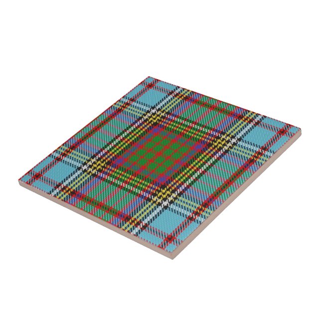 Clan Anderson Tartan  Tile (Side)
