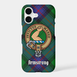 Clan Armstrong Crest sur Tartan