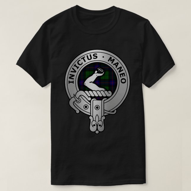 Clan Armstrong Crest Tartan 2 T-Shirt (Design Front)