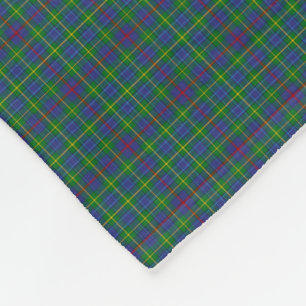 Clan Bailey Tartan Fleece Blanket