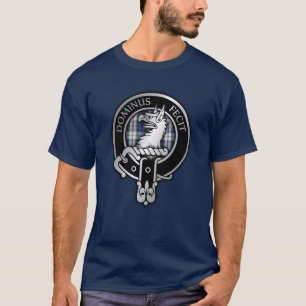 Clan Baird Crest & Dress Tartan T-Shirt