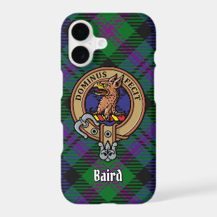 Clan Baird Crest sur Tartan