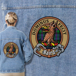 Clan Baird Crest sur Tartan