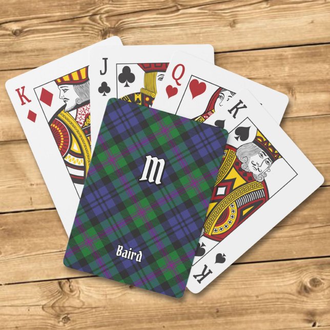 Clan Baird Tartan Playing Cards (Creator Uploaded)