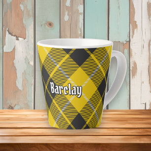 Clan Barclay Dress Tartan Latte Mug