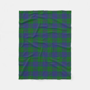 Clan Barclay Tartan Fleece Blanket