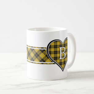 Clan Barclay Tartan Heart Coffee Mug