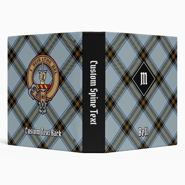 Clan Bell Tartan Binder (Background)