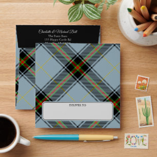 Clan Bell Tartan Envelope