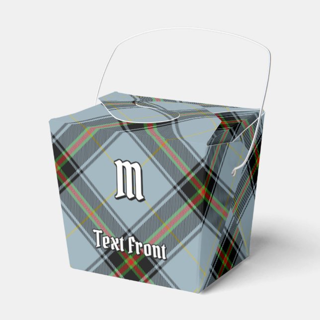 Clan Bell Tartan Favor Box (Front Side)