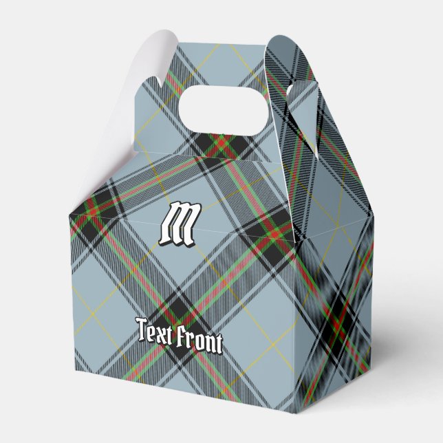 Clan Bell Tartan Favor Box (Front Side)