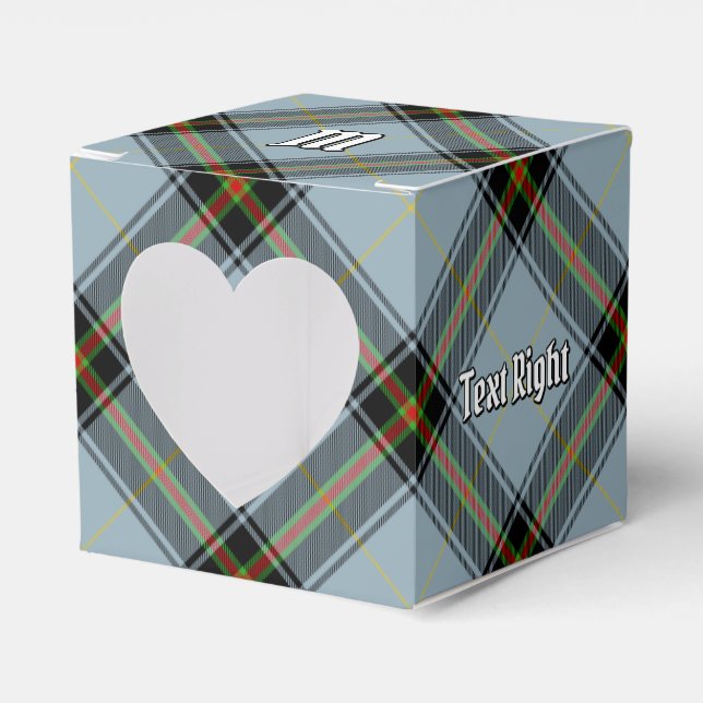 Clan Bell Tartan Favor Box (Front Side)