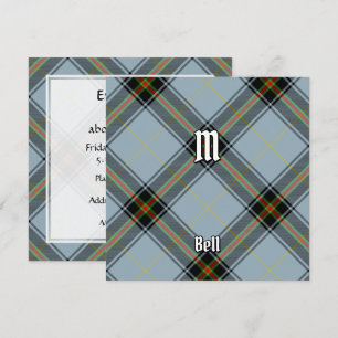 Clan Bell Tartan Invitation