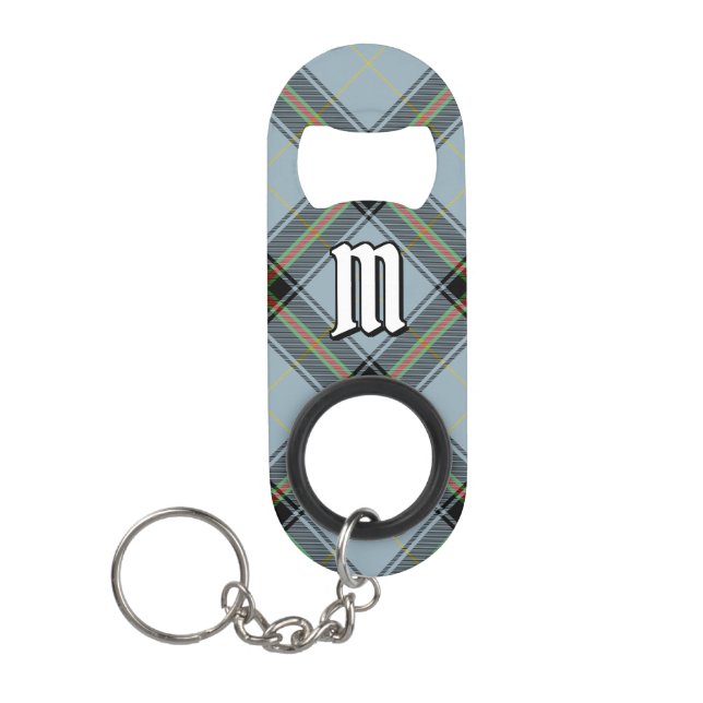 Clan Bell Tartan Keychain Bottle Opener (Front)