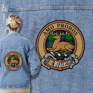 Clan Blair Crest sur Tartan