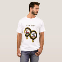 Clan Blair Crest with Title T-Shirt
