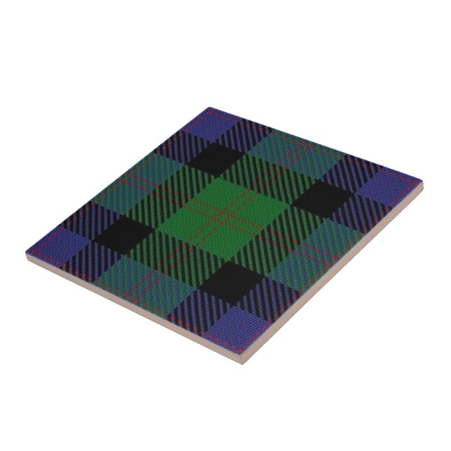 Clan Blair Scottish Expressions Tartan Tile (Side)