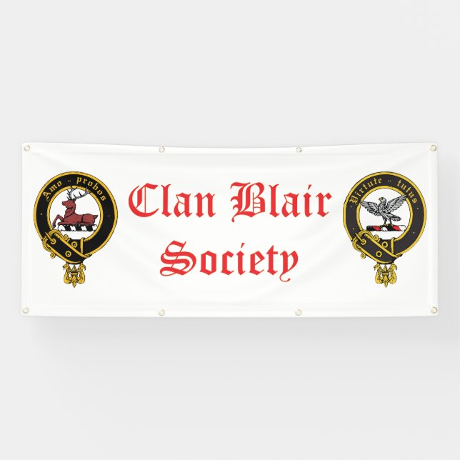 Clan Blair Society Banner (Horizontal)