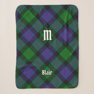 Clan Blair Tartan Sherpa Blanket