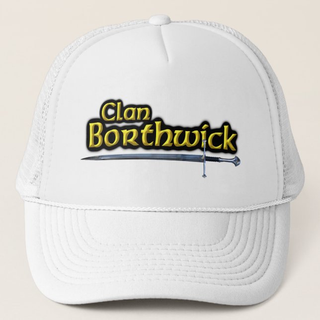 Clan Borthwick Scottish Inspiration Trucker Hat (Front)