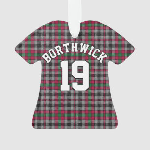 Clan Borthwick Tartan Christmas Jersey Ornament