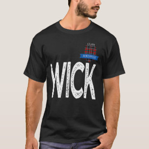 Clan Borthwick W and I and C and Letter K Family M T-Shirt