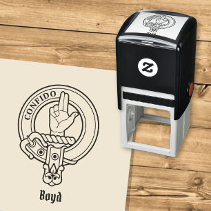 Clan Boyd Crest Self-inking Stamp
