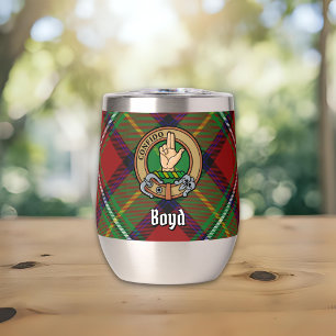Clan Boyd Crest sur Tartan