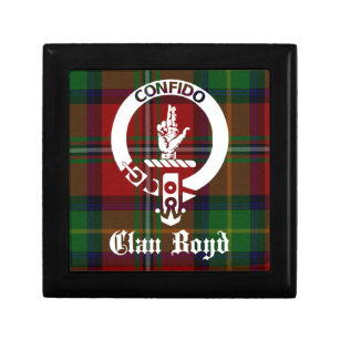 Clan Boyd Crest Tartan Gift Box
