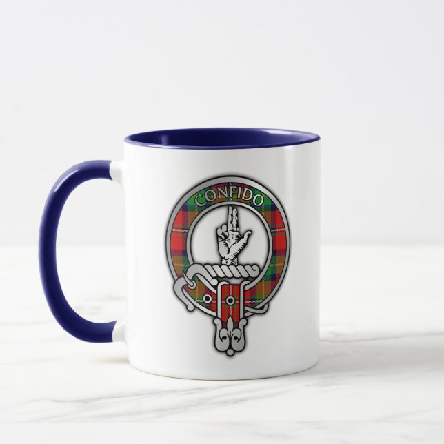 Clan Boyd Crest & Tartan Mug (Left)