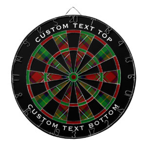 Clan Boyd Tartan Dartboard