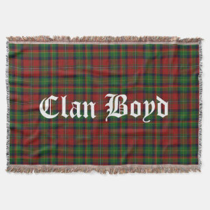 Clan Boyd Tartan Lancer la couverture