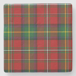 Clan Boyd Tartan Plaid Stone Coaster
