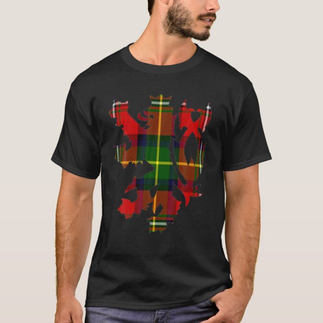 Clan Boyd Tartan Scottish Family Name Scotland Pri T-Shirt (Front)